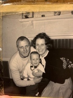 Dick & Judy with Rick - One year Old